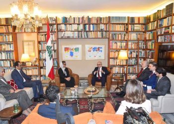 Սալամ Ընդունեց Արաբական Միացեալ  Էմիրութիւններու Արտաքին Գործոց  Նախարարութեան Պետական Նախարարը