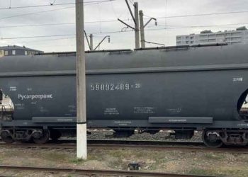 Ազրպէյճանէն Հայաստան Ուղեւորուած Է Ղազախական Հացահատիկ Տեղափոխող Գնացքը