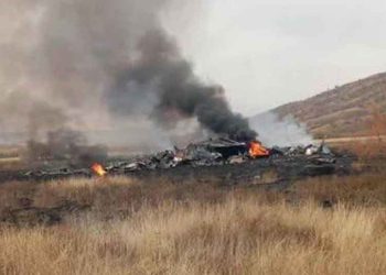 Վրաստան-Ազրպէյճան Սահմանին Մօտ  Ջախջախուած Թրքական Օդանաւին Մէջ  Գտնուող 20 Անձերը Մահացած Են