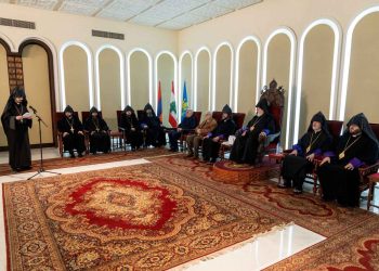 2026 Նոր Տարուան Անդրանիկ Սուրբ Պատարագ Մատուցուեցաւ Մայրավանքին Մէջ