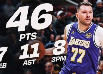 «Էն. Պի. Էյ.» Տոնչիչ Փայլեցաւ Եւ Լէյքըրզ Յաղթեց Պուլզին` 129-118 Արդիւնքով