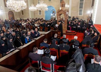 Նախագահութեամբ Արամ Ա. Կաթողիկոսին  Եւ Քրիստոնեայ Համայնքներու Հոգեւոր Պետերուն.  Բացումը Կատարուեցաւ Քրիստոնէական  Միութեան Աղօթքի Շաբթուան