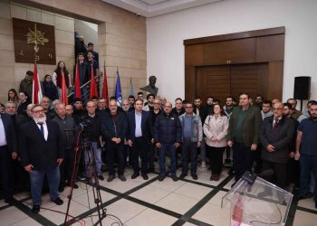 ԼԵՄ-ի Նահատակներու Յուշաքարի Բացում. Շահան Գանտահարեան. «Լիբանանի Հայկական Թաղամասերուն Մէջ Թէ Արցախի Ճակատներուն Վրայ Թափուած Արիւնը Սկսած Էր Գծել Մեր Վաղուան Հայրենիքին Սահմանները»