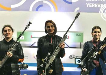 Հրաձգութիւն.  Լիլիթ Մկրտչեան Զոյգը  Ոսկի Մետալակիրներ