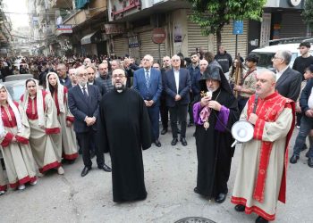 Աւագ Շաբաթը Լիբանանի Թեմին Մէջ