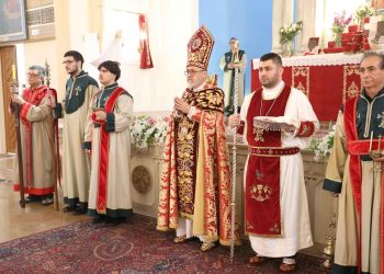 Ս. Յարութեան Տօնը Ս. Նշան Մայր Եկեղեցւոյ Մէջ