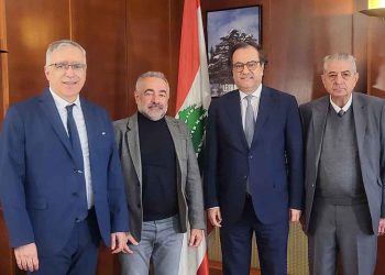 ՀՅԴ Պատուիրակութիւն Մը Հանդիպում Ունեցաւ  Ֆրանսայի Մէջ Լիբանանի Դեսպանին Հետ
