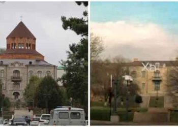 Պաքու Կը Հաստատէ, Որ Քանդած Է Ստեփանակերտի  Մայր Տաճարն Ու Ս. Յակոբ Եկեղեցին