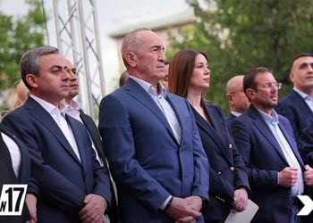 «Հայաստան» Դաշինքի Քարոզարշաւի  Սկիզբ` Էջմիածինէն