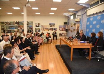 Վարդգէս Մահտեսեան Ներկայ Գտնուեցաւ ՄԱԿ-ի Ընդհանուր Քարտուղարին Եւ Իր Պատուիրակութեան Հետ Գումարուած Ժողովին