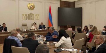 «Քաղաքացիական Պայմանագիր»-ի Պատգամաւորները  Դուրս Եկան Արցախցիներուն Հարցերուն Վերաբերող  Քննարկումէն, Երբ Յիշուեցան  Արցախի Պետական Մարմինները