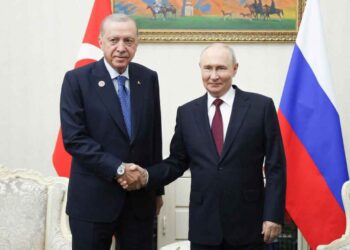 Փութինի Հետ Հանդիպումի Ընթացքին.  Էրտողան. «Թուրքիա-Ռուսիա Յարաբերութիւնները  Այսօր Շատ Աւելի Բարձր Մակարդակի Վրայ Են,  Քան Որեւէ Այլ Ժամանակաշրջանին»