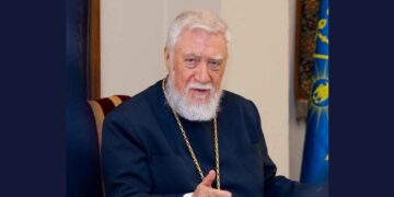 Արամ Ա. Կաթողիկոս. «Կը Յուսանք,  Որ «Իրական» Հայաստանէն Մասեր  Շուշիի Ճակատագիրին Չենթարկուին»