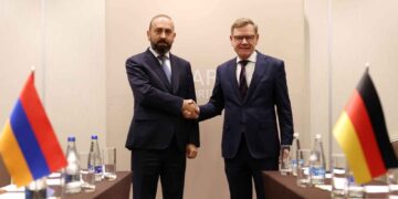 Միրզոյեան Վարշաւայի Մէջ Հանդիպումներ  Ունեցած Է Գերմանիոյ Եւ Լեհաստանի Արտաքին  Գործոց Նախարարներուն Հետ
