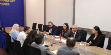 Հայաստանն Ու Միացեալ Նահանգները  Քննարկած Են Նոր Հիւլէական Կայանի Կառուցման  Եւ Այդ Գործընթացին Մէջ Ամերիկեան  Ընկերութիւններու Հետ Համագործակցութեան Հարցերը