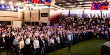 ՀՄԸՄ-ի Անդրանիկ Նաւասարդեան Խաղերու Մեկնարկը Տրուեցաւ Փառաշուք Եւ Տպաւորիչ Հանդիսութեամբ