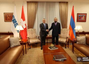 ԵԱՀԿ-ի Գործող Նախագահը Հայաստանէն  Յայտարարեց` Մարդասիրական Հարցերու Մէջ  Մարտահրաւէրները Կը Յամենան