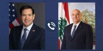 Ռուպիօ Նախագահ Աունը Յորդորած Է Լիբանանի  Եւ Իսրայէլի Բանակներուն Միջեւ Ուղղակի  Հաղորդակցութիւնները Սկսելու