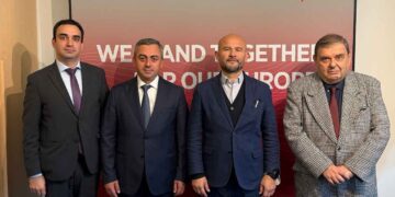 Իշխան Սաղաթէլեան Հանդիպեցաւ Եւրոպայի  Ընկերվարականներու Կուսակցութեան  Ընդհանուր Քարտուղարի Տեղակալին